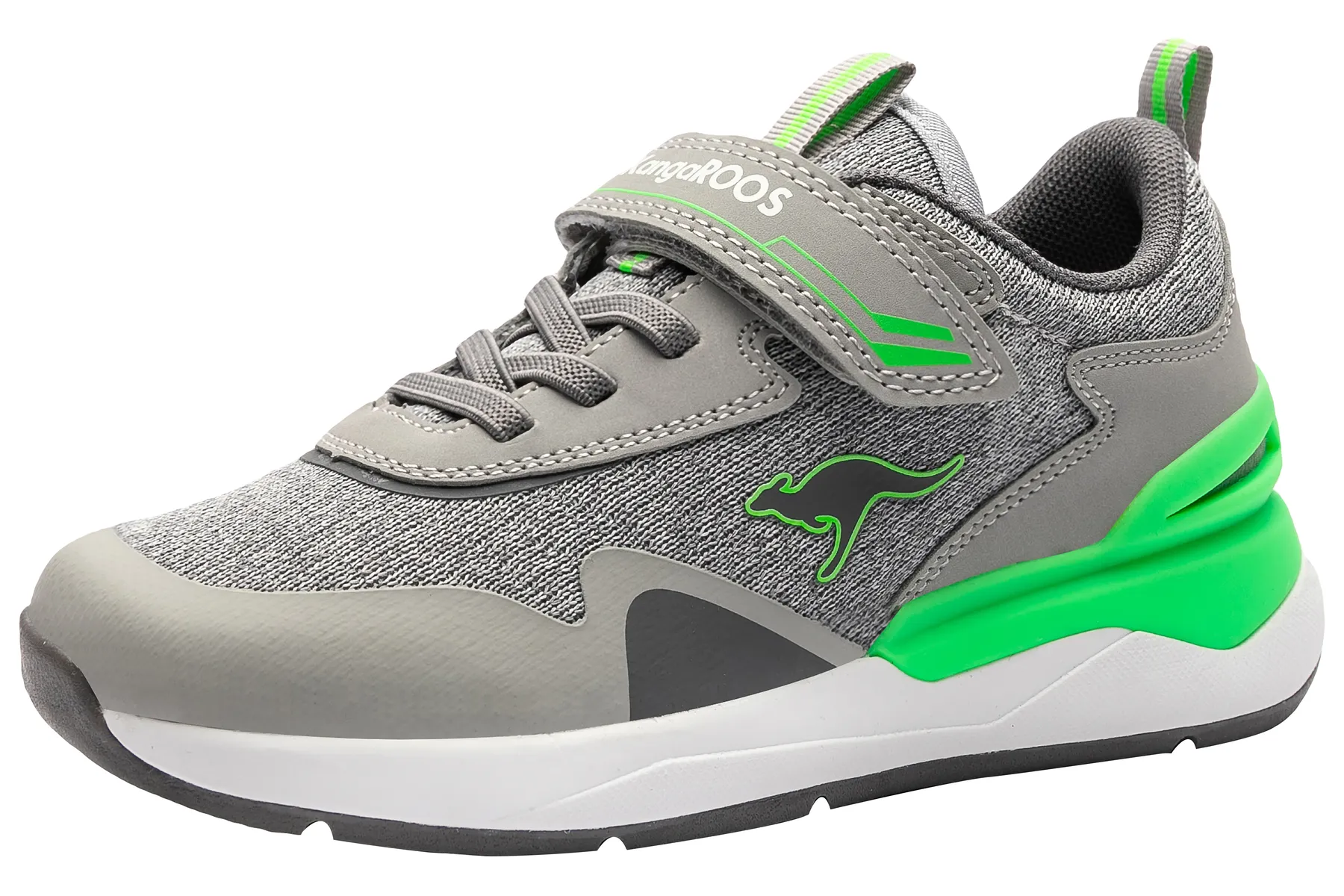

Кроссовки KangaROOS "KD-Gym EV", с застежкой-липучкой, зеленый