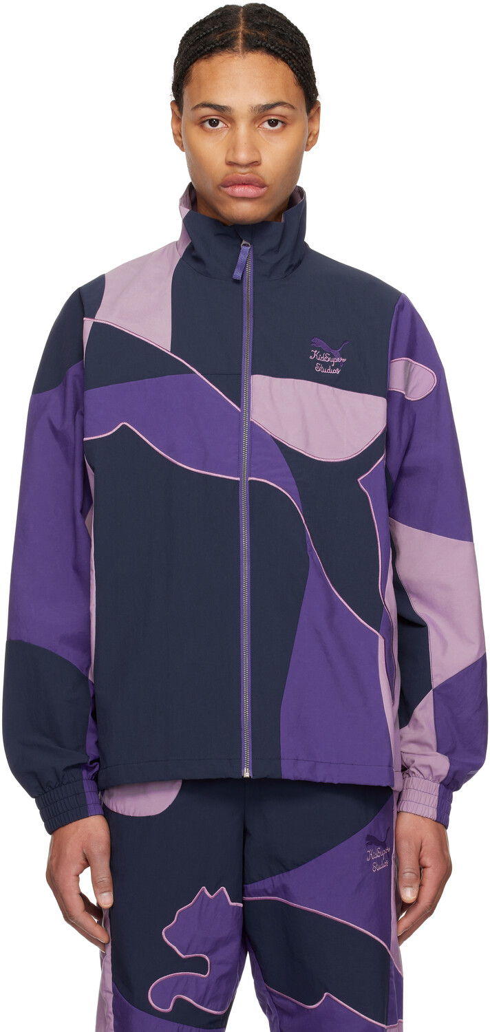 

Фиолетовая куртка Cellerator PUMA Edition KidSuper