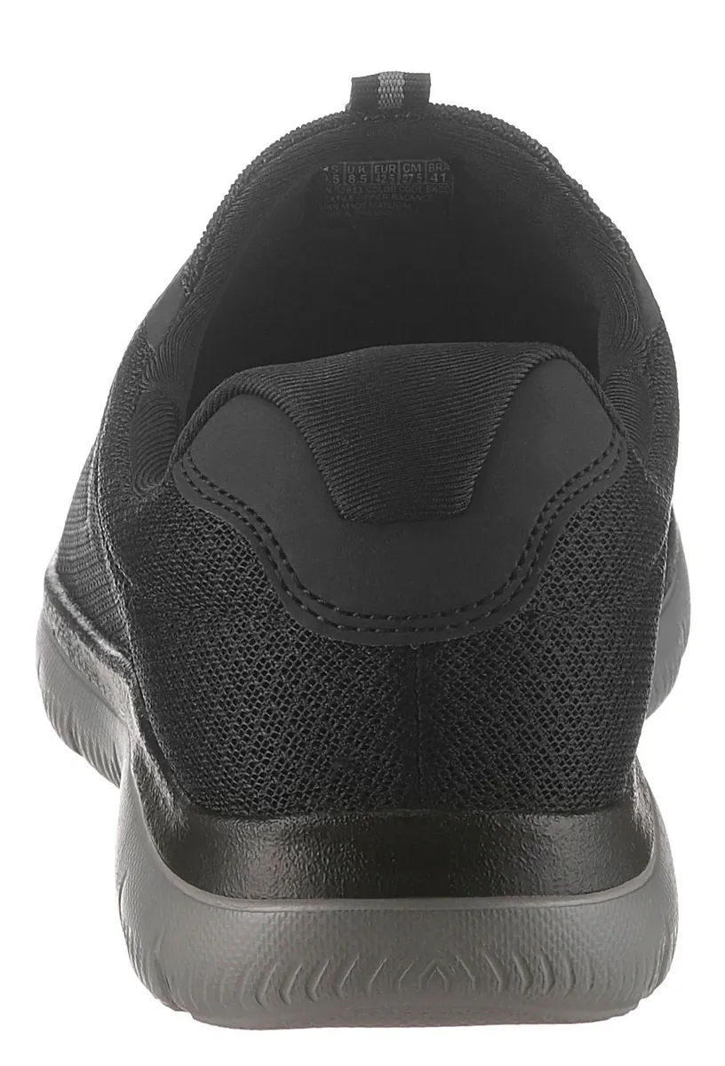Skechers Slip-On Sneaker "Summit", повседневная обувь без шнуровки с удобными элементами из пены с эффектом памяти, черный — фото 2