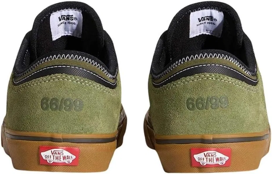 Кроссовки Vans Rowley Classic Unisex Casual Shoes VN000SF4EMB1 Green — фото 4