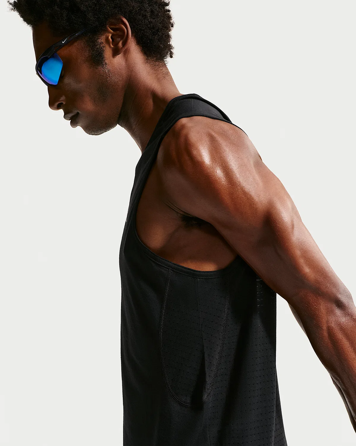 Мужской топ Nike ACG "Solar Chase" Dri-FIT ADV, Black/Black/Summit White — фото 3