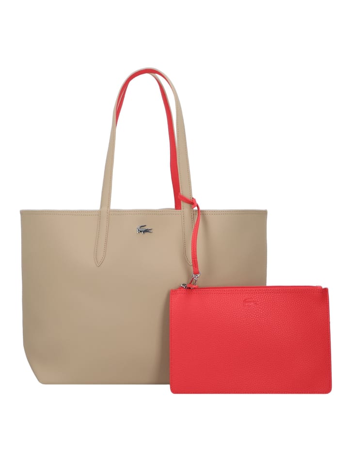 

Сумка шоппер Lacoste, цвет viennois grenadine