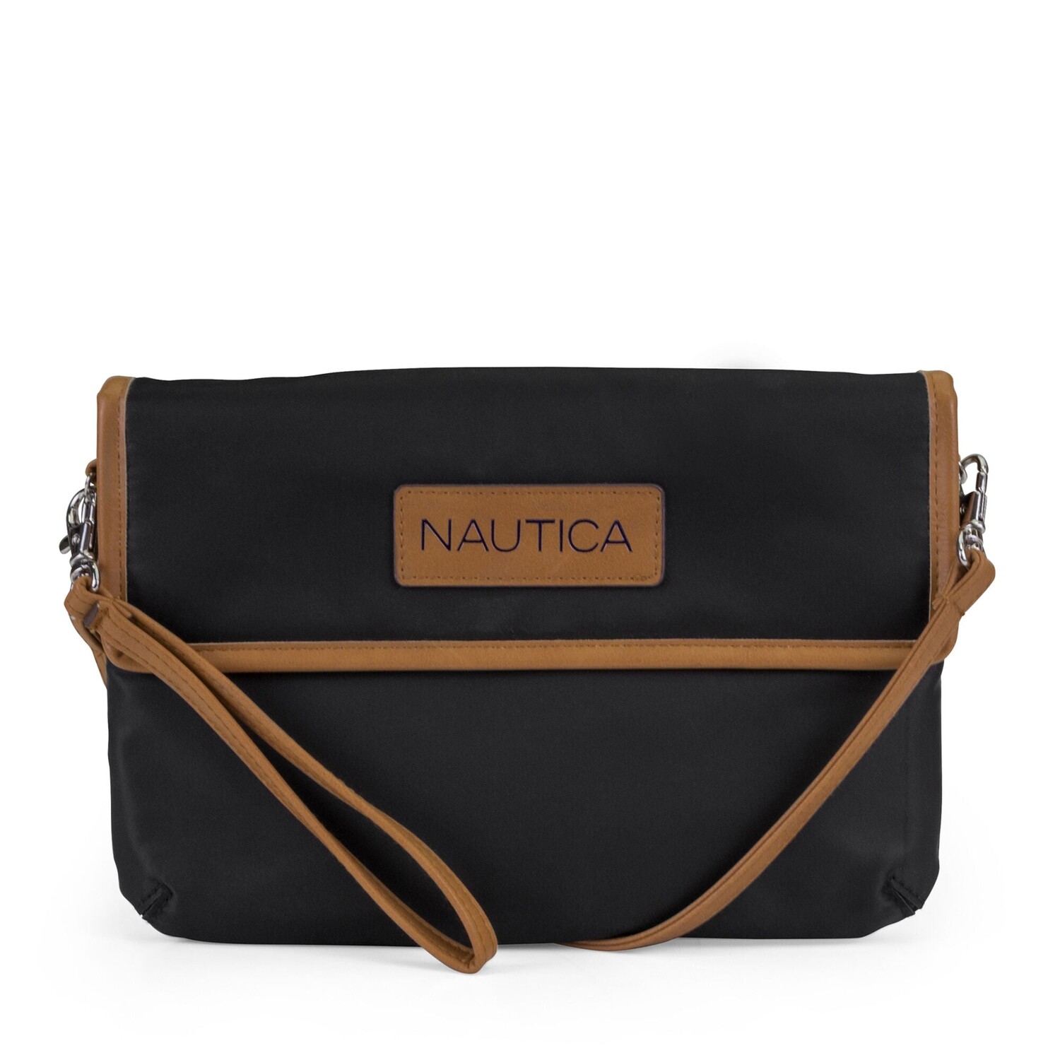 

Нейлоновая мини-сумка через плечо Nautica-кошелек, цвет Black Iron Wash, Черный, Нейлоновая мини-сумка через плечо Nautica-кошелек, цвет Black Iron Wash