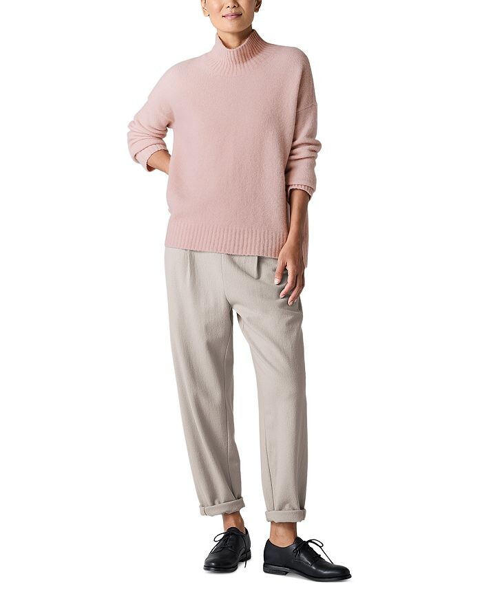 

Свитер с водолазкой Eileen Fisher, розовый