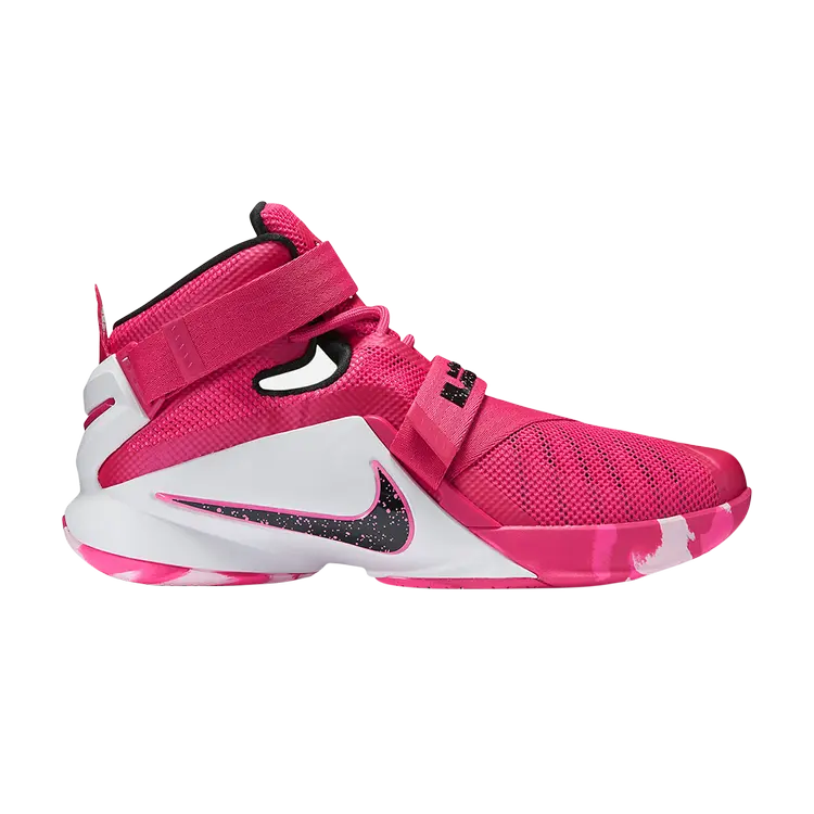 

Кроссовки Nike LeBron Soldier 9 'Think Pink', розовый