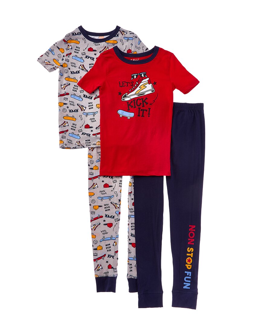 

Комплект мягкой детской пижамы Only Boys из 4 предметов, мультиколор