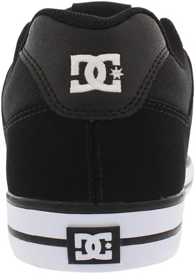 Кроссовки DC Shoes Herren Pure Low Top Lace Up Casual Shoe Sneaker Skate-Schuh, Black / White / Black — фото 4