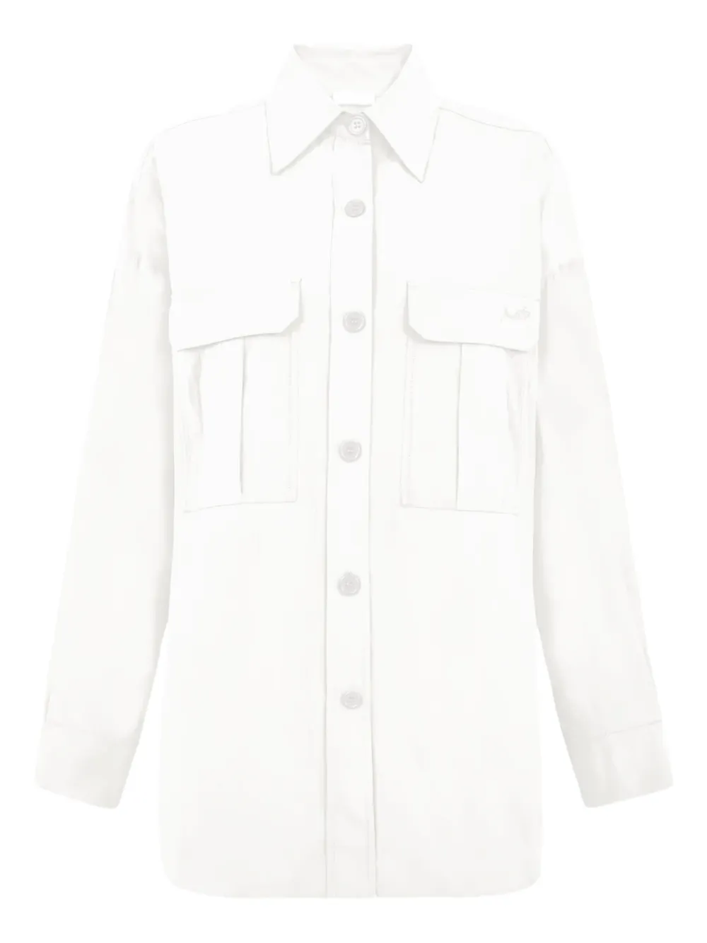 

Рубашка с накладным карманом P.A.R.O.S.H., белый