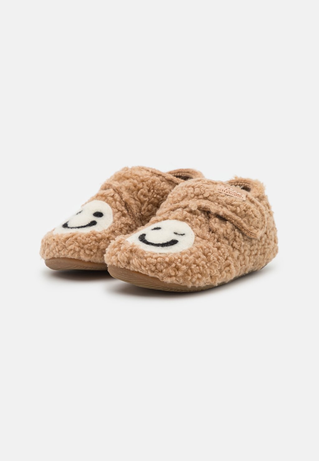 Тапочки Babyklett Smiley Unisex Living Kitzbühel, цвет camel — фото 4