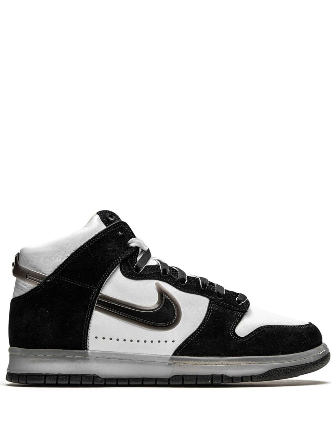 

Кроссовки Nike Dunk High, белый/черный