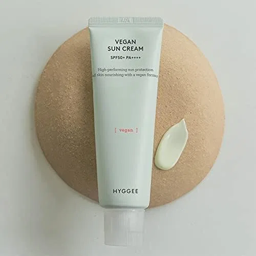 Солнцезащитный крем HYGGEE Vegan Sun Cream SPF50+ PA++++ 35 мл 1+1 — фото 3