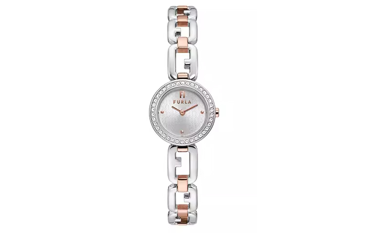 

Furla Часы Wrist Watch Quartz Movement Stainless Steel Watchband 25mm Silver Dial Women's Watch, Silver Dial