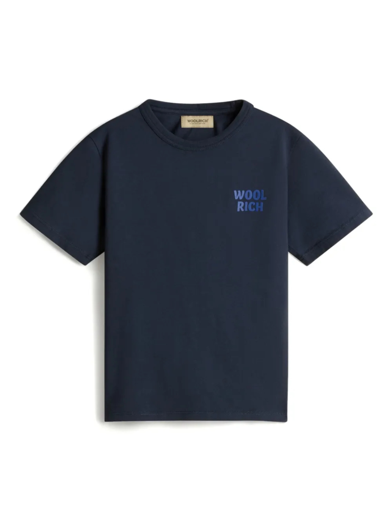 

Футболка с логотипом Woolrich, синий