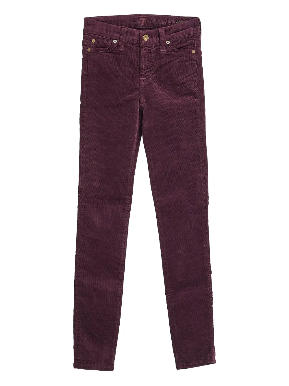 

Вельветовые брюки 7 For All Mankind, красный