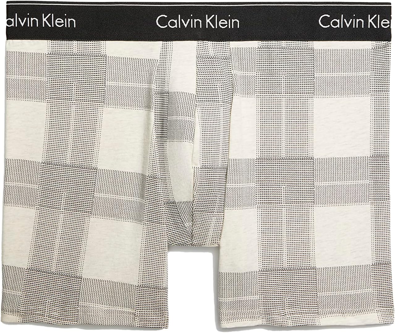 

Мужские трусы-боксеры Calvin Klein Modern Cotton Stretch Holiday, Textured Plaid Oatmeal Heather