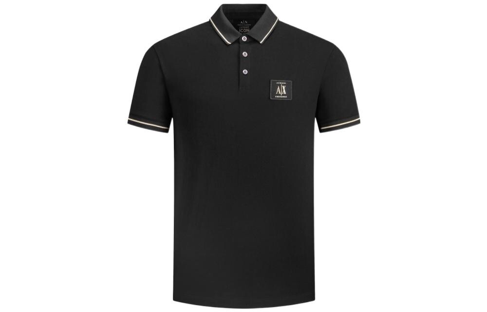 

Мужская рубашка-поло ARMANI EXCHANGE, Черный