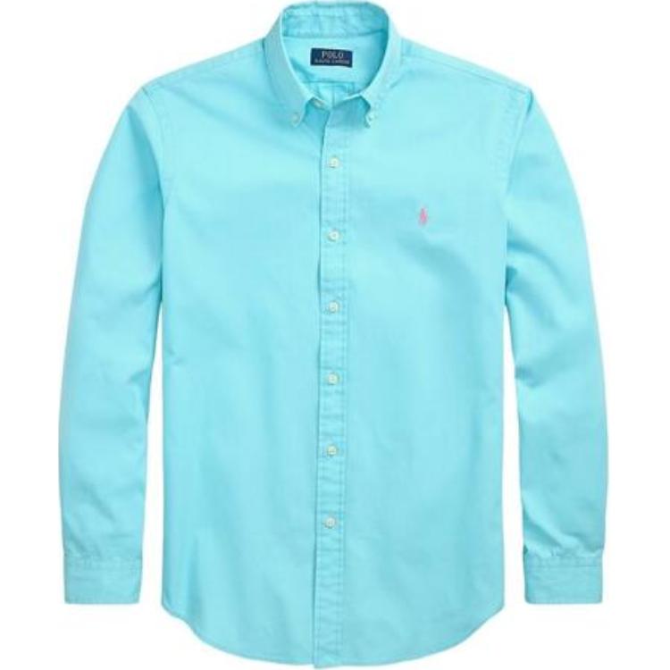 

Хлопковая рубашка Polo Pony Polo Ralph Lauren, синий