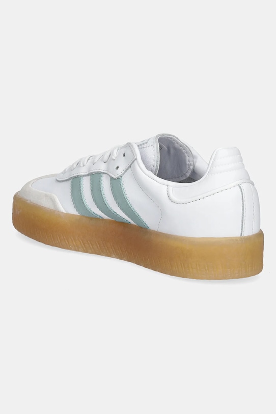 Кожаные кроссовки Sambae Adidas Originals, белый — фото 3