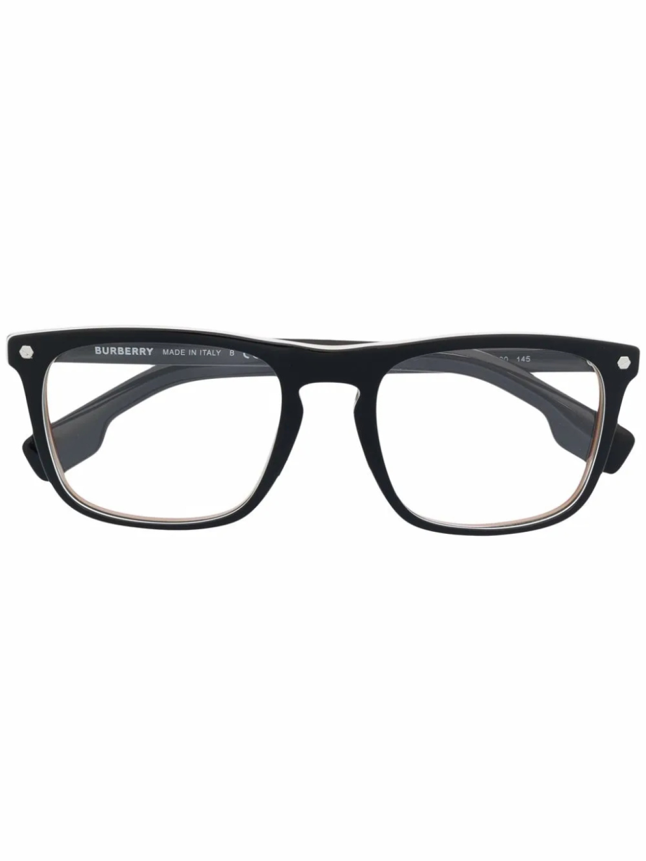 

Burberry Eyewear очки в квадратной оправе, черный