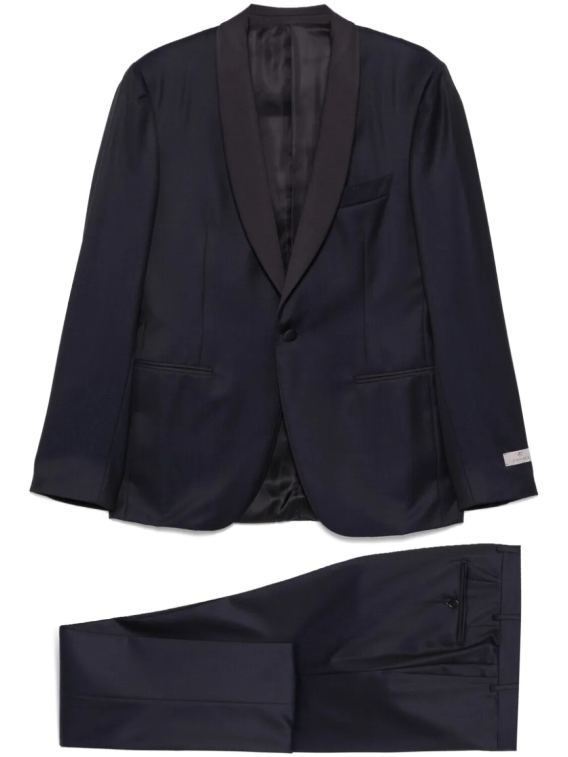 

Canali костюм в горох, синий