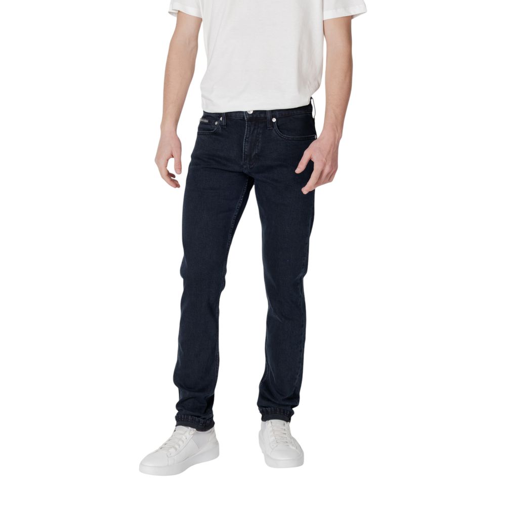 

Синие хлопковые джинсы и брюки Calvin Klein Jeans