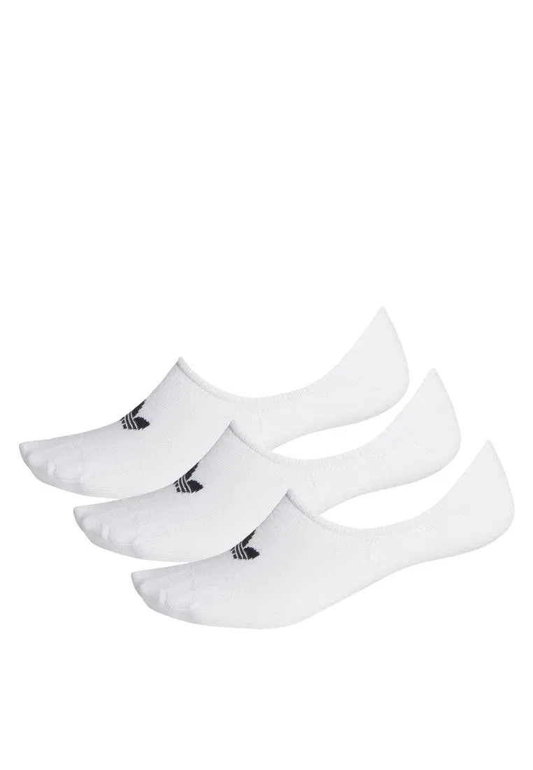 Носки низкие, 3 пары, спортивные Adidas, белый