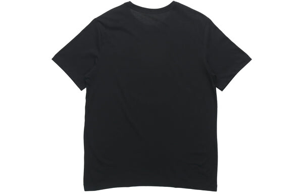 Футболка nba los angeles clippers logo alphabet printing basketball sports short sleeve black Nike, черный — фото 2