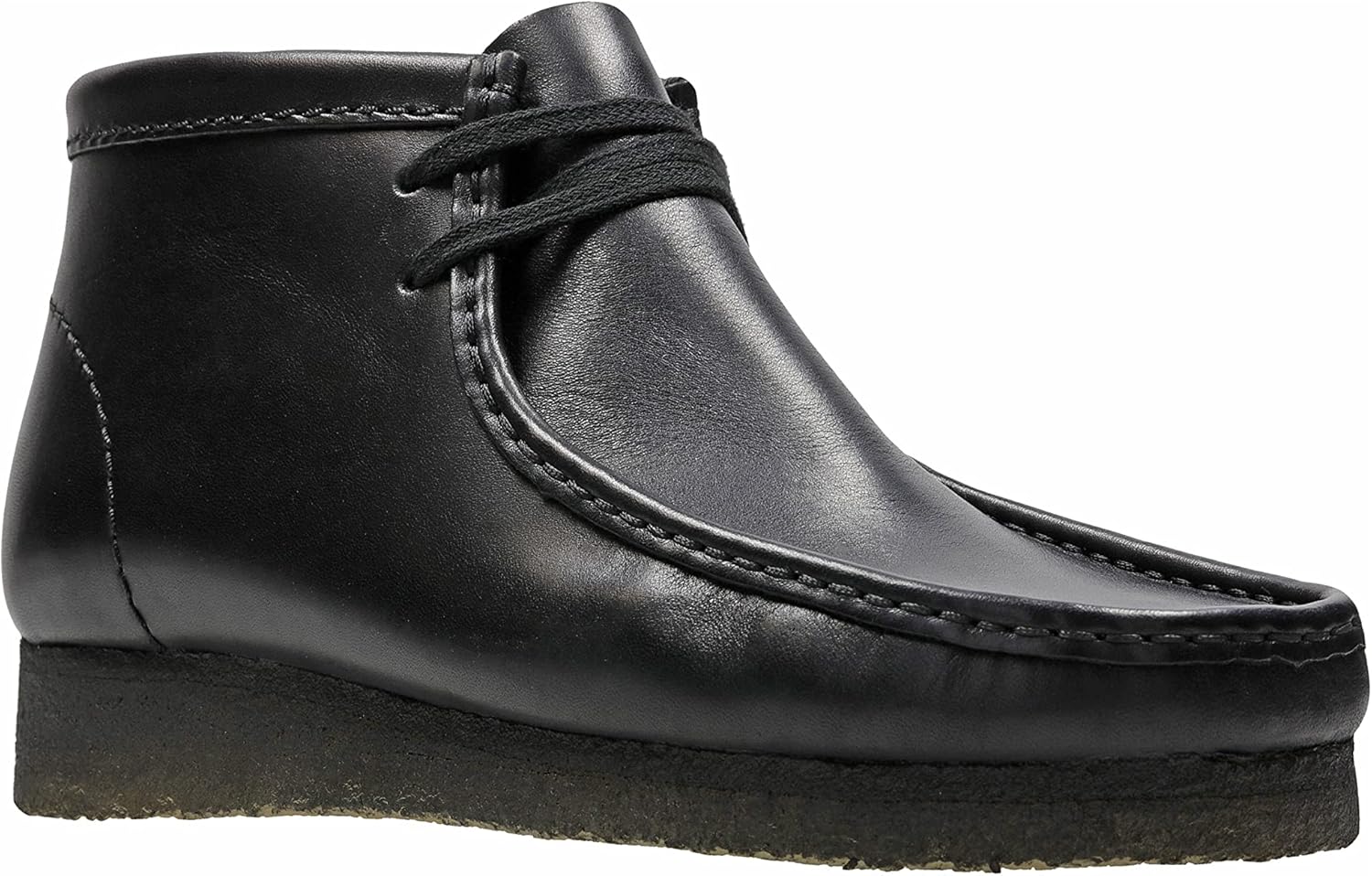 Мужские ботинки Clarks Wallabee Chukka, черный — фото 3