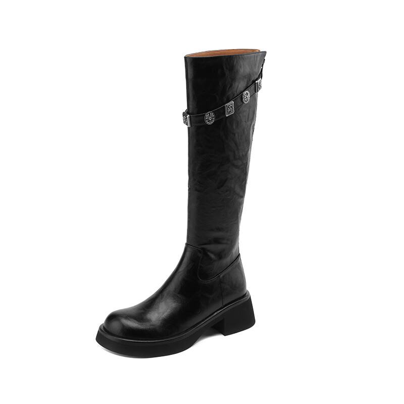 

Сапоги женские Tataya, цвет Black Fleece-Lined