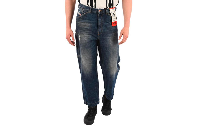 

DIESEL Джинсы мужские темно-синие