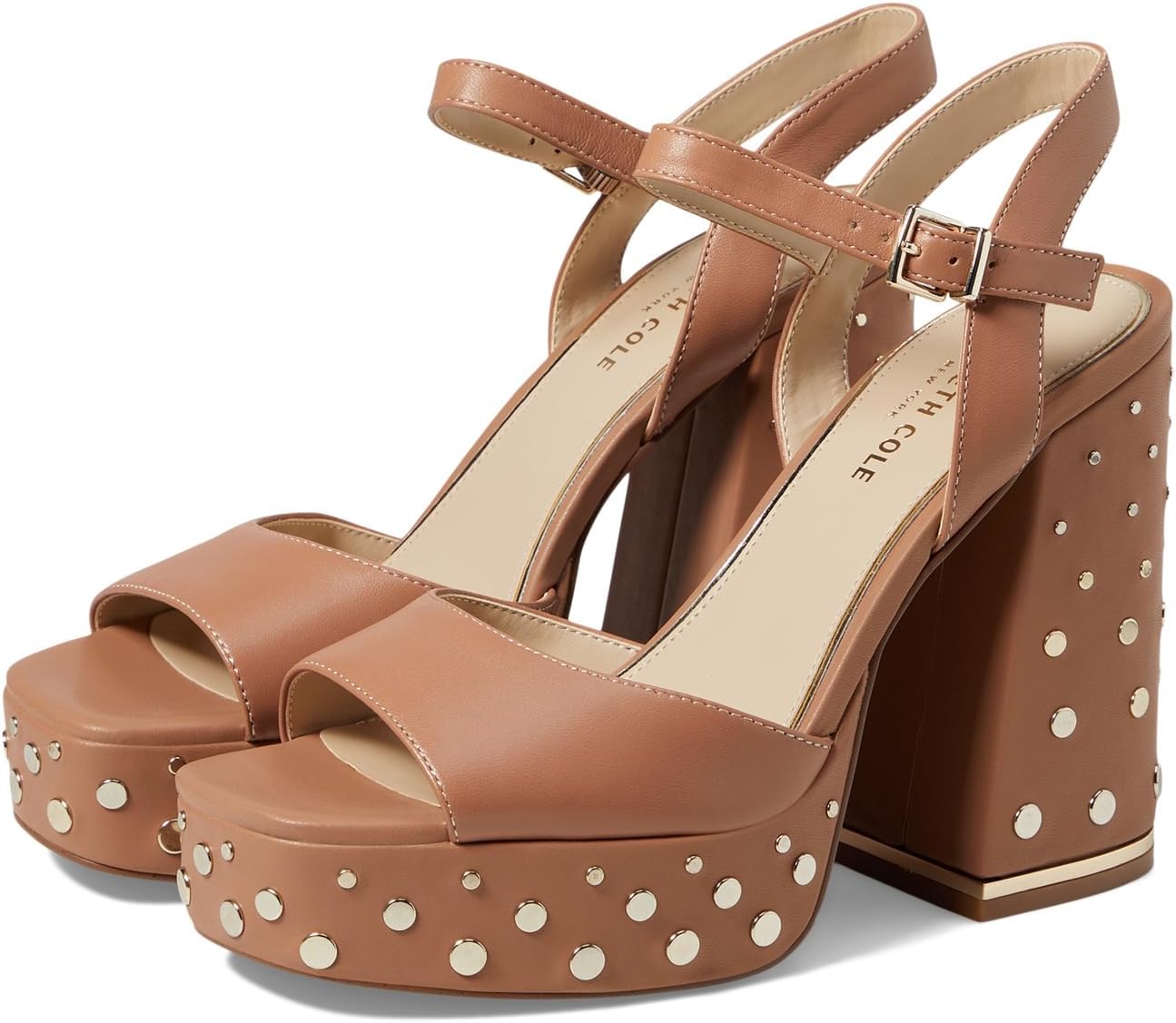 

Туфли Kenneth Cole New York Dolly Studs, цвет Classic Tan Leather