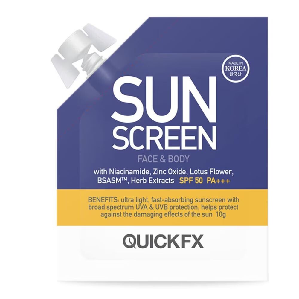 

QuickFx Солнцезащитный крем SPF50 PA+++ 10г