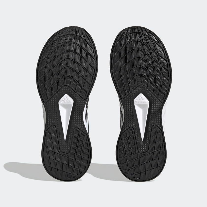 Беговые кроссовки Adidas Duramo 10 для мальчиков, белый/черный — фото 4
