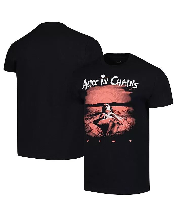 

Мужская черная футболка Alice in Chains Dirt Manhead Merch