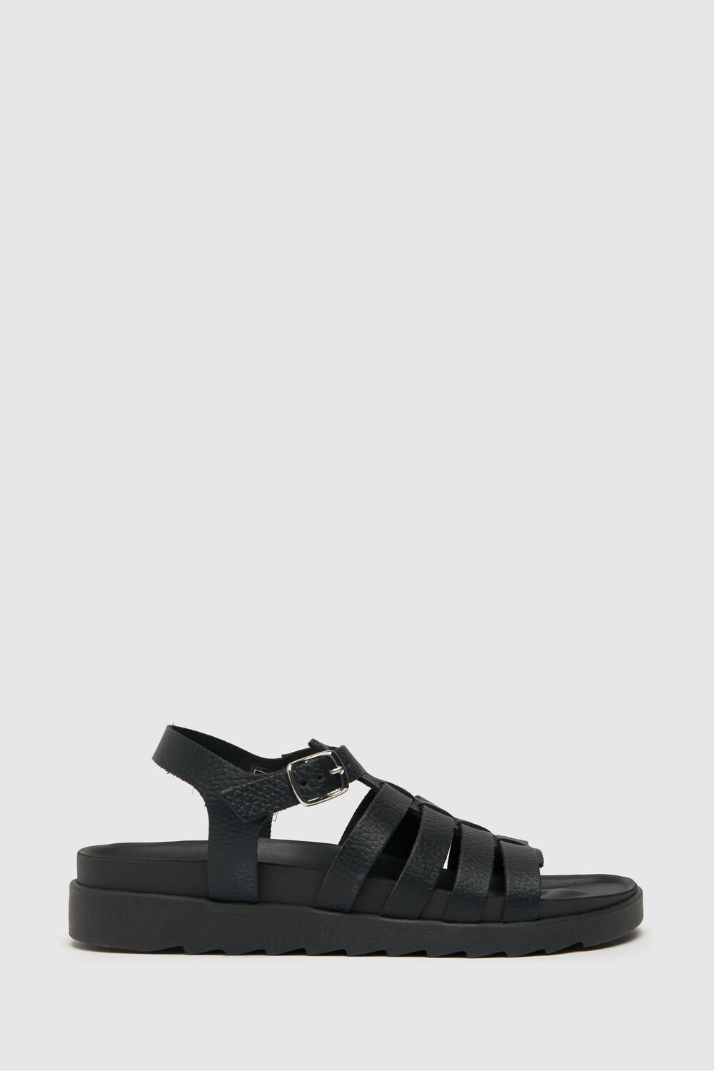Черные босоножки Tilly Fisherman на толстой подошве Schuh, черный