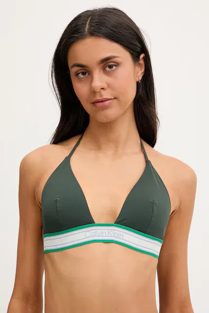 Купальник бикини Calvin Klein, зеленый