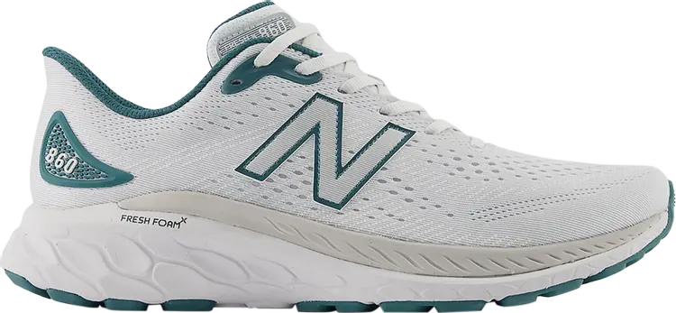

Кроссовки Fresh Foam X 860v13 2E Wide 'Quartz Grey Spruce Bright Green', серый