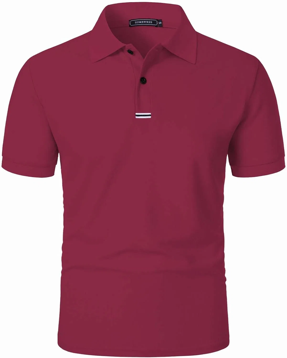 Мужское поло Active Shirts & Tees, Regular Fit, Wine — фото 2