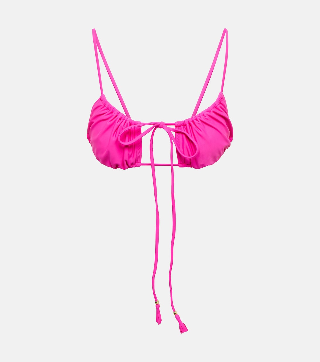 

Верх бикини Эмма с вырезом Bananhot, Hot Pink