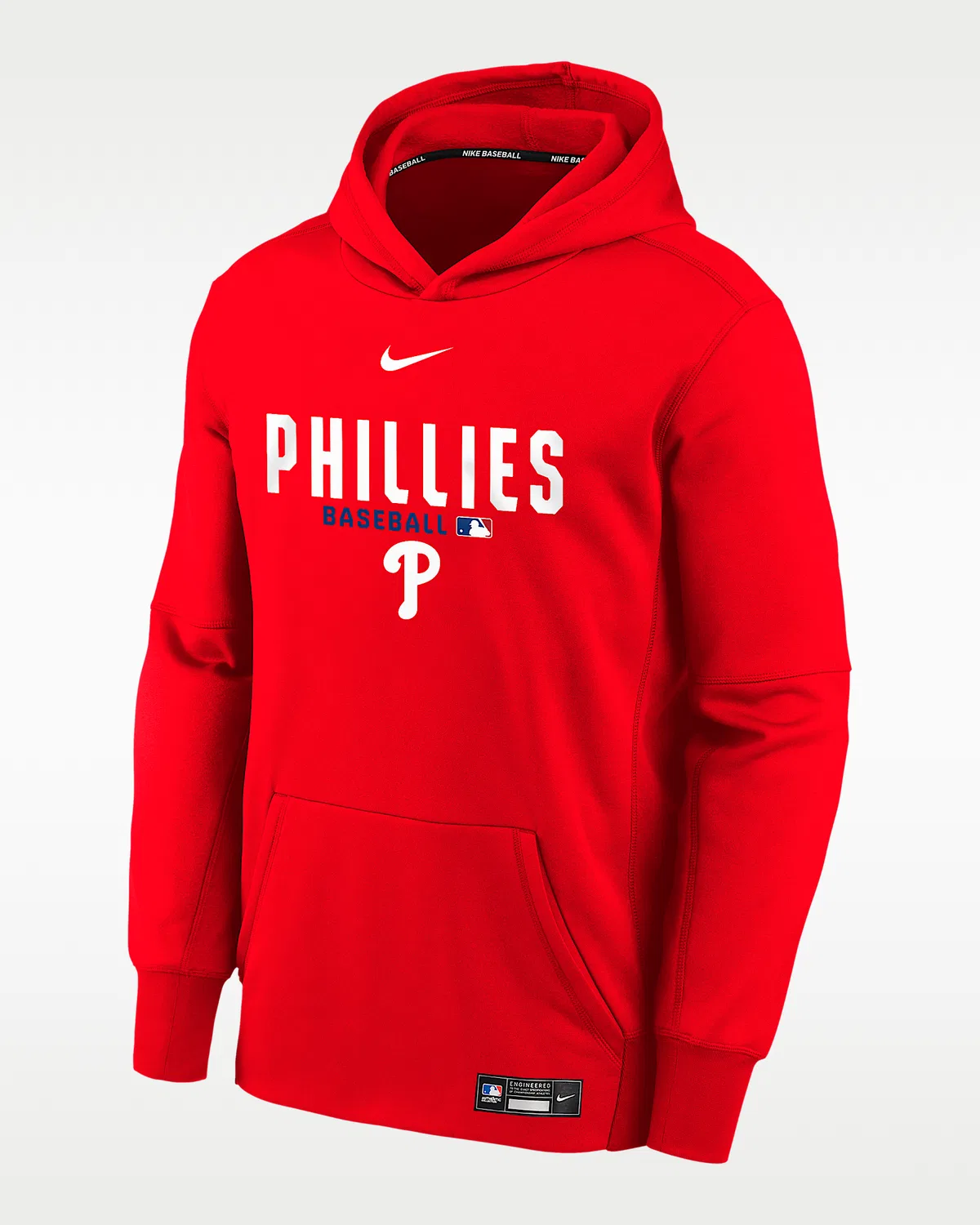 Детская худи Therma-FIT MLB Philadelphia Phillies Authentic Collection, Red
