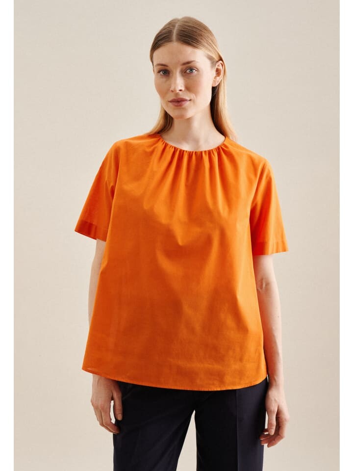 

Блуза Seidensticker Shirt Regular, оранжевый