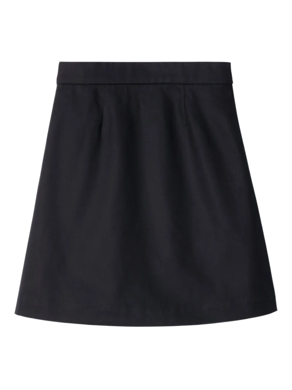 

Плиссированная юбка с вышивкой Burberry Kids, синий