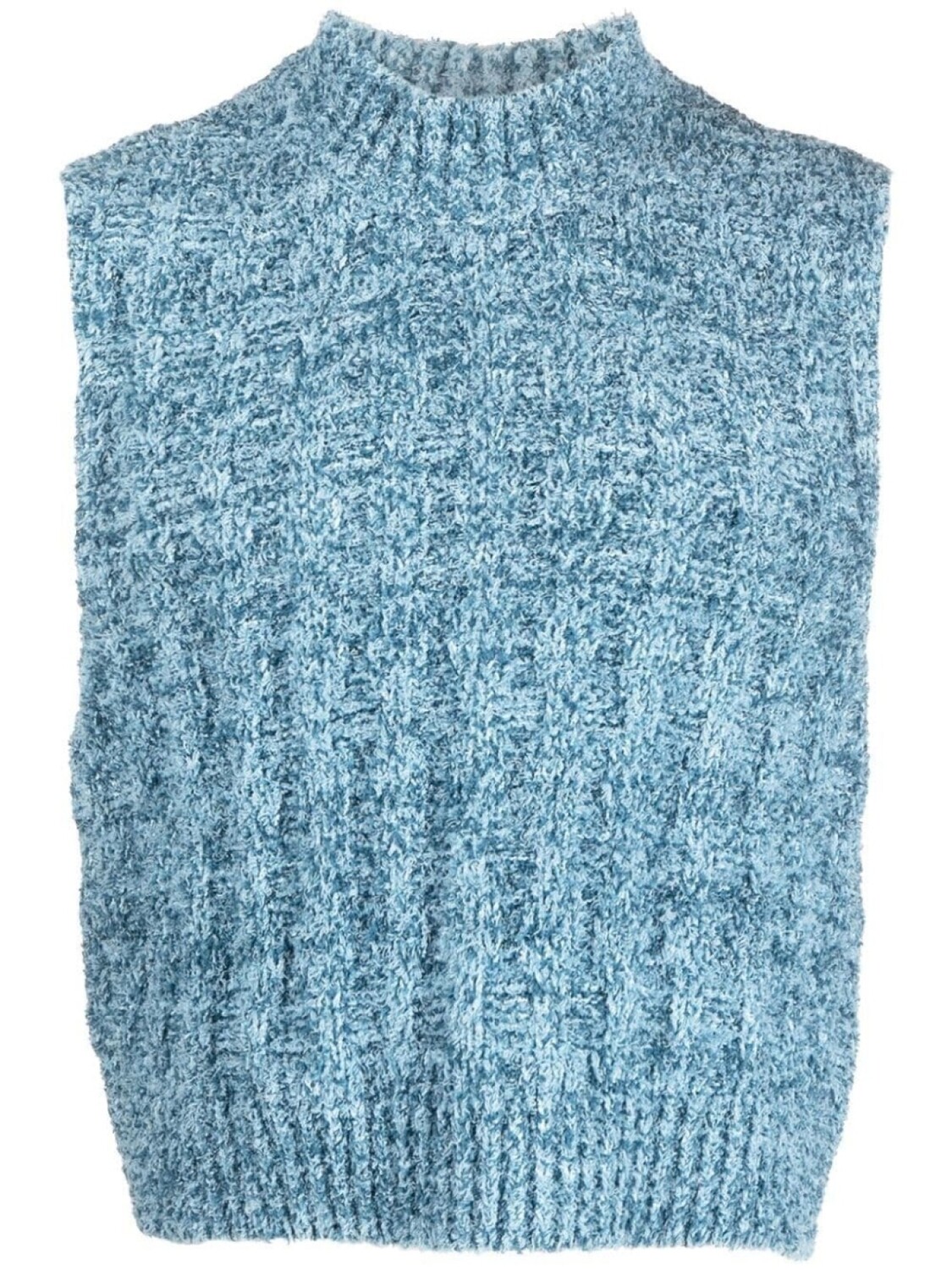 

Maison Margiela трикотажный топ из ткани букле, синий
