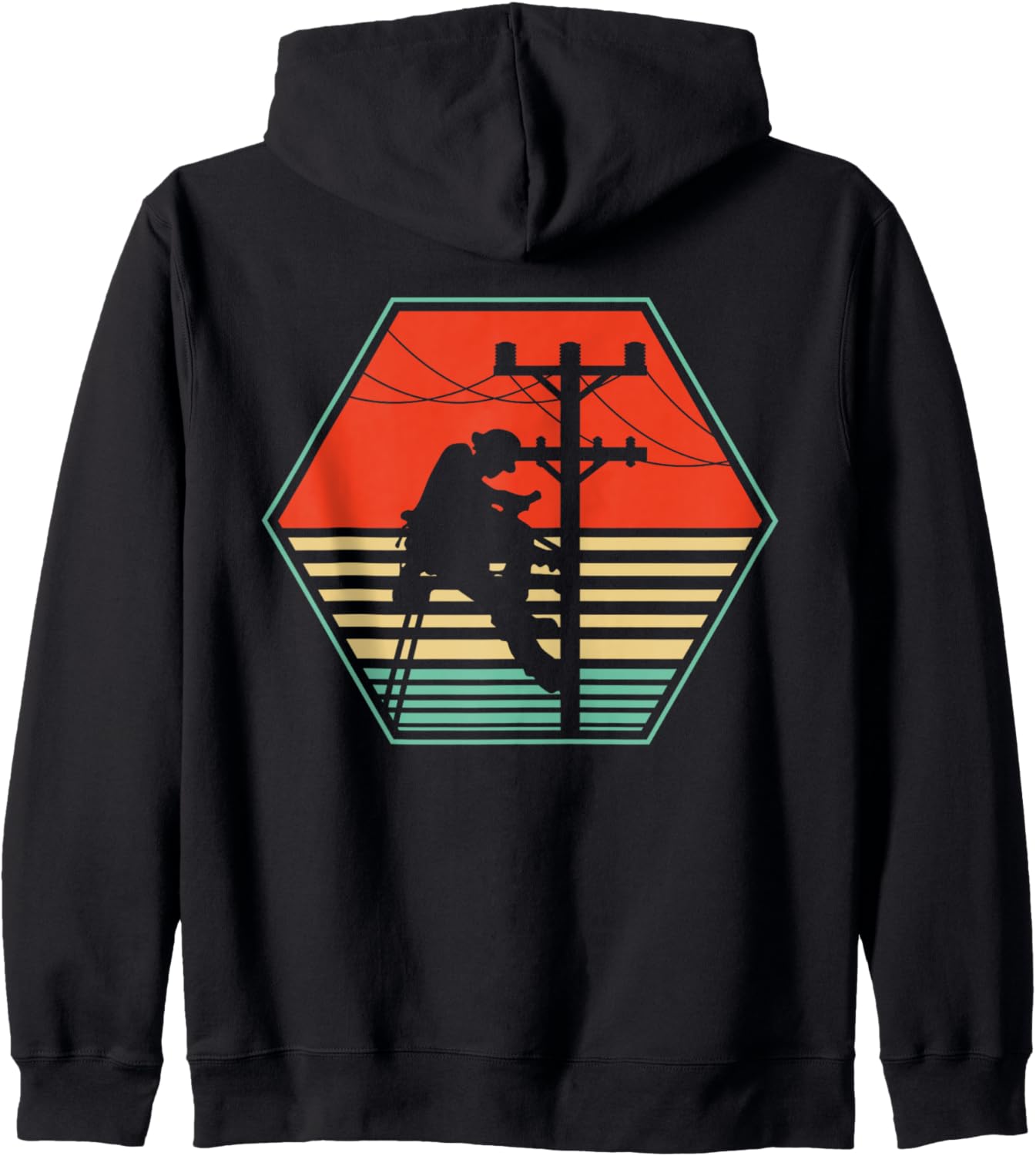 

Ретро-сапоги для электромонтера, винтажная толстовка на молнии с изображением инструмента Powerlineman, черные, размер S Lineman Apparel & Lineworker Tools Co., Черный, Ретро-сапоги для электромонтера, винтажная толстовка на молнии с изображением инструме