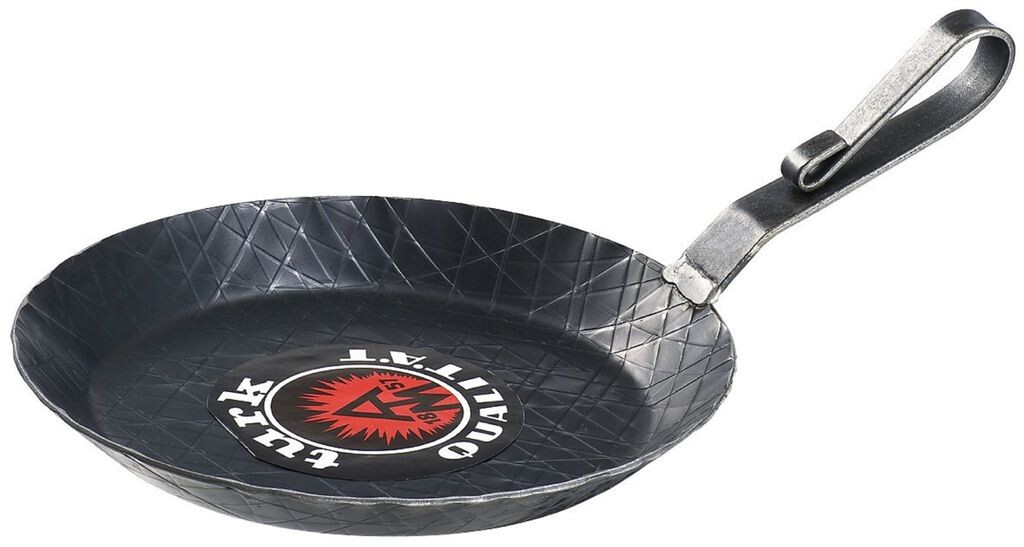 

Кастрюля турка, кованое железо, изогнутая ручка-крючок Ø28см, серая Albert Turk