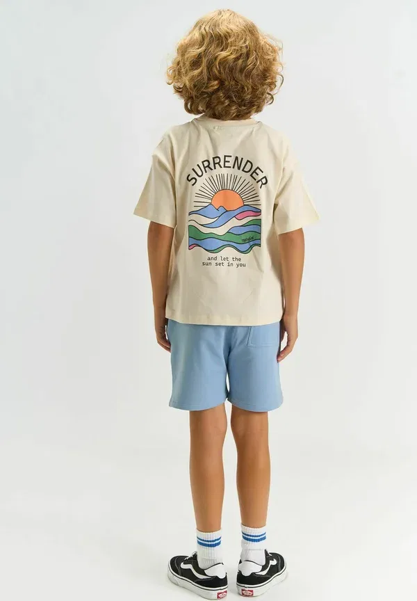 Футболка Tntuck os s_s tee print t-shirt The New, гардения