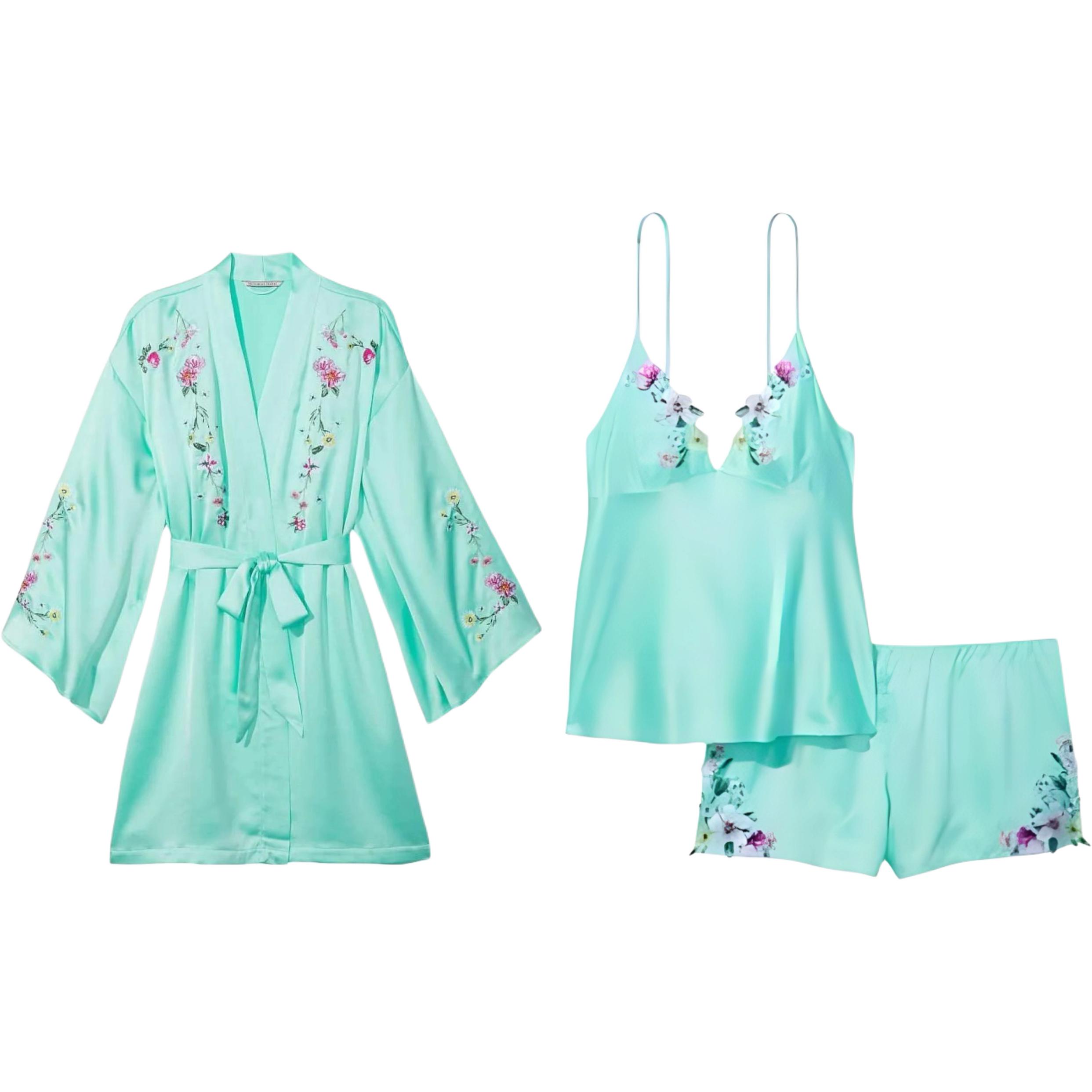 

Victoria's Secret Пижамный комплект женский мятно-зеленый