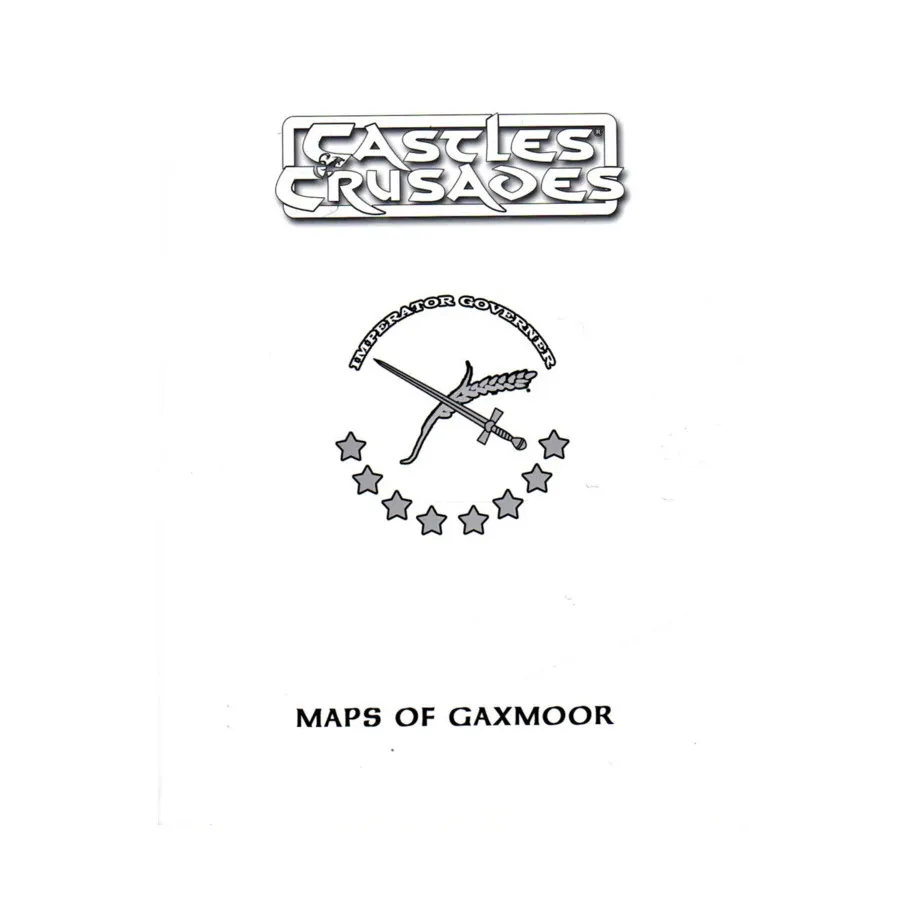 

Maps of Gaxmoor, Castles & Crusades - Gary Gygax's Castle Zagyg (Troll Lord Games), мягкая обложка
