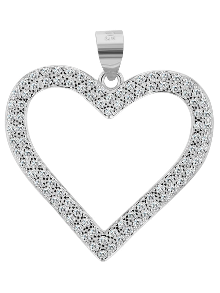 

Adeliás Женский кулон - кулон в форме сердца с символом бесконечности, изготовленный из серебра 925 пробы