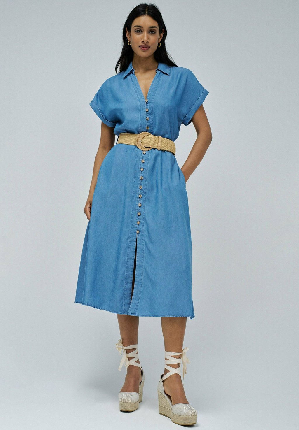 

Джинсовое платье Salsa Jeans, синий